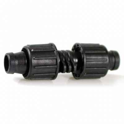 Съединител с гайка за лентов капков маркуч