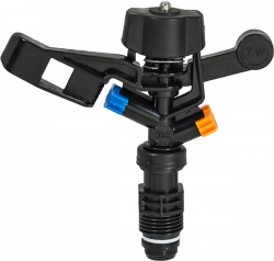 Пластмасов разпръсквач за напояване пълен кръг