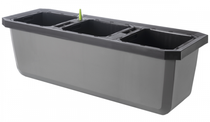 Голяма саксия с напоителна система Largo Trio за 3 самостоятелни растения-CJnbD.png