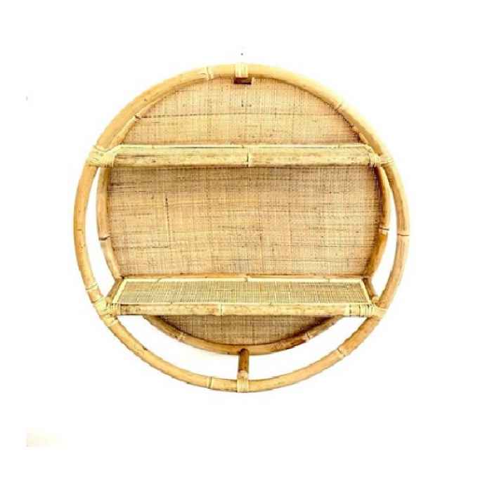 Стенен стилаж Ратан Блонд Две-Wall Rack Rattan/Webbing Blond 80X20см-FZxSh.jpeg