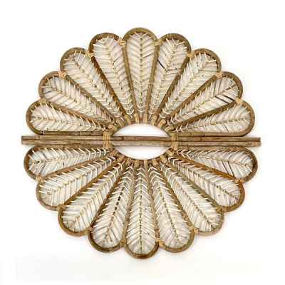 Декорация за Стена Ратан Блонд-Wall Deco Rattan Blond D150см