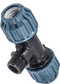 Тройник външна (мъжка) резба 16 bar