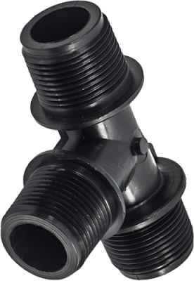 Тройник външна (мъжка) резба 1''