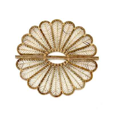 Декорация за Стена Ратан Блонд-Wall Deco Rattan Blond D120см