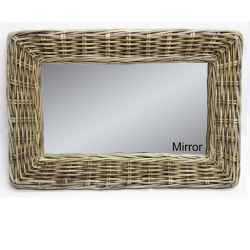 Огледало Антик Сиво-Spiegel Antique Grey 65X45H3см