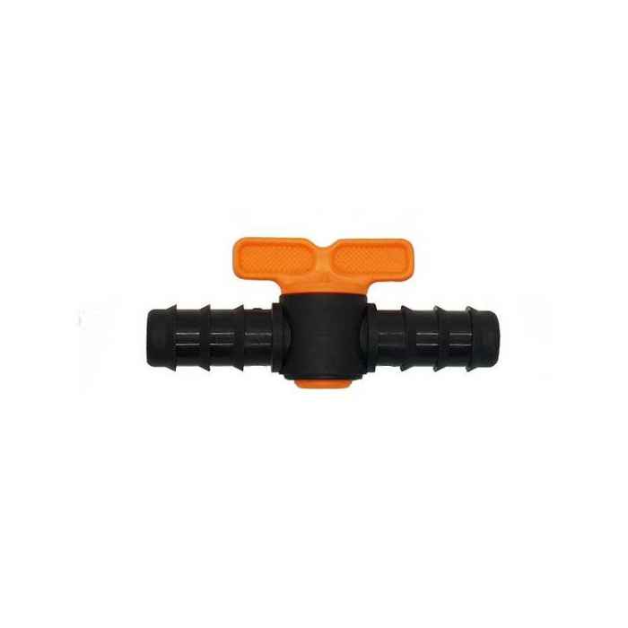 Кран Ф16 - за капков маркуч Ф16 - черен-hVCZI.jpeg