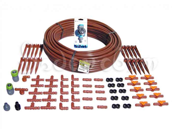 Комплект за капково напояване 100 м. с механичен таймер-kSMeH.jpeg