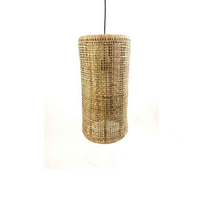 Лампа ратан- Lamp Rattan Webbing Blond- D40H80см - Grof-lXeSB.jpeg