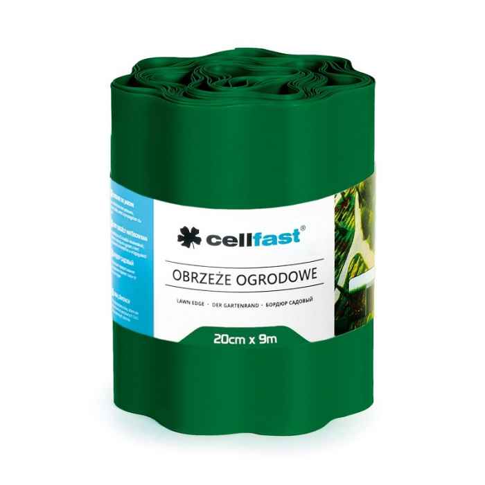 Ограничителна лента за трева - тъмно зелена 20см.х9м.к-uO3xB.jpeg