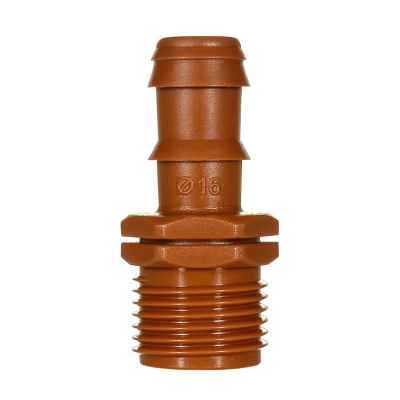 Адаптор Ф16х3/4''М резба - за капков маркуч Ф16