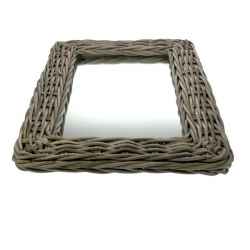 Огледало Антик Сиво-Spiegel Antique Grey 85X64H3см